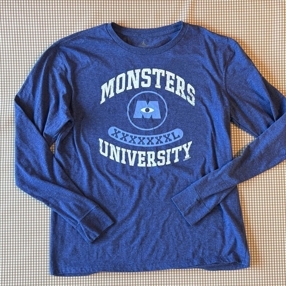 Disney Pixar Monsters University long sleeve graphic shirt. Size small - Picture 3 of 12